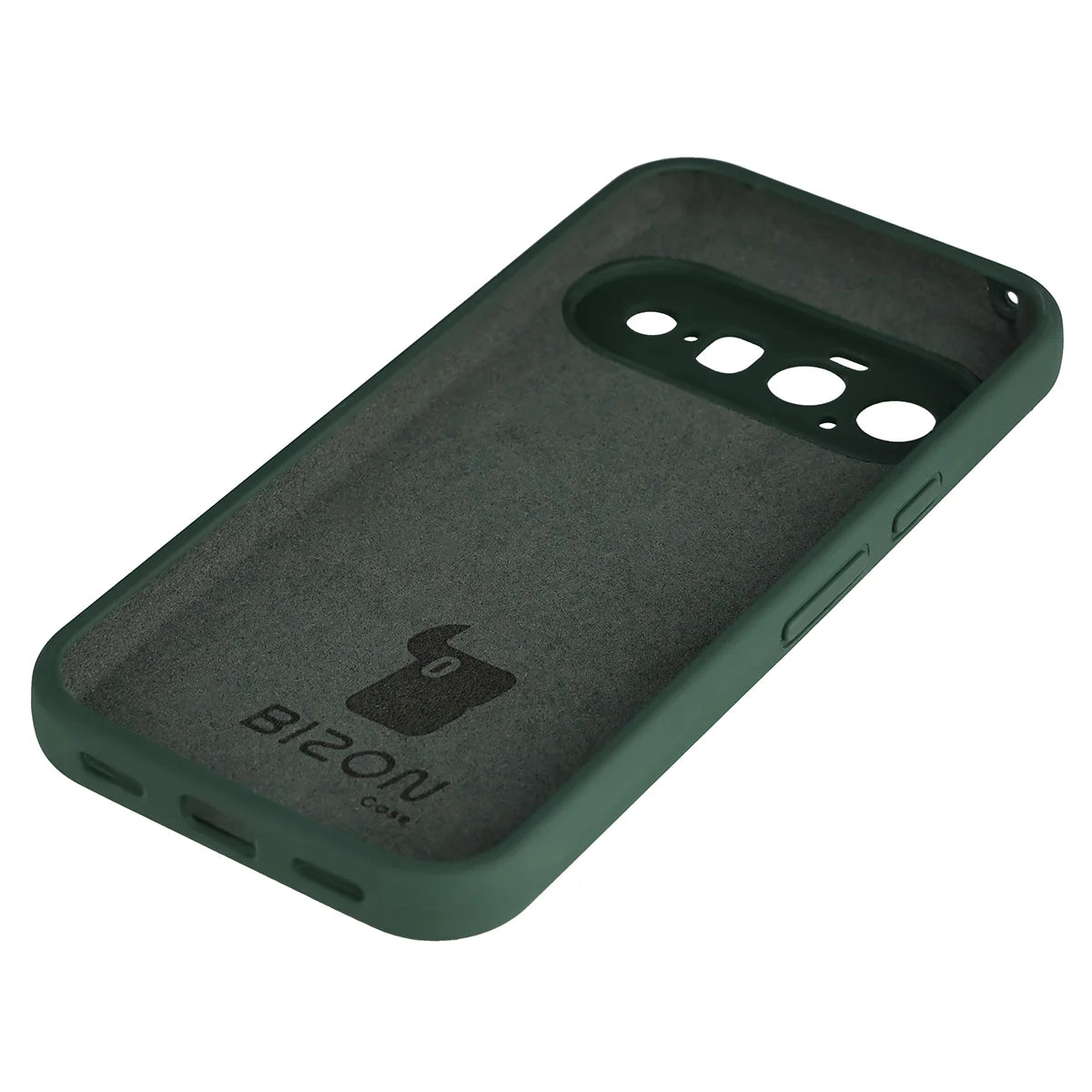 Silikon Handyhülle für Google Pixel 11, Bizon Soft Case, Dunkelgrün