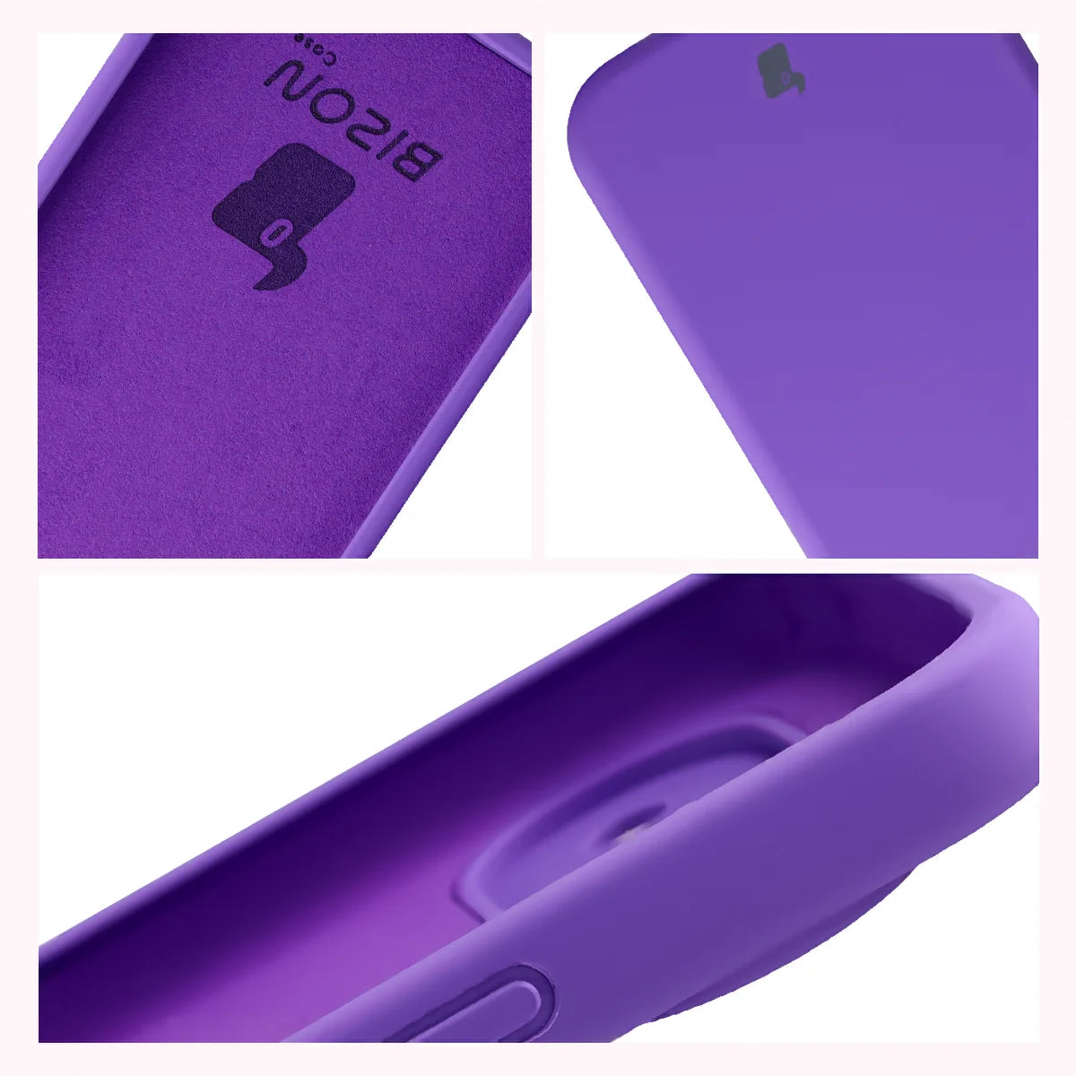 Silikon Handyhülle für Google Pixel 11, Bizon Soft Case, Violett