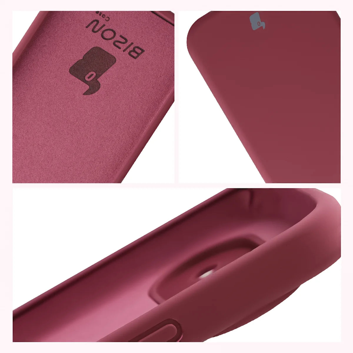 Silikon Handyhülle für Google Pixel 11, Bizon Soft Case, Pflaumenfarbe