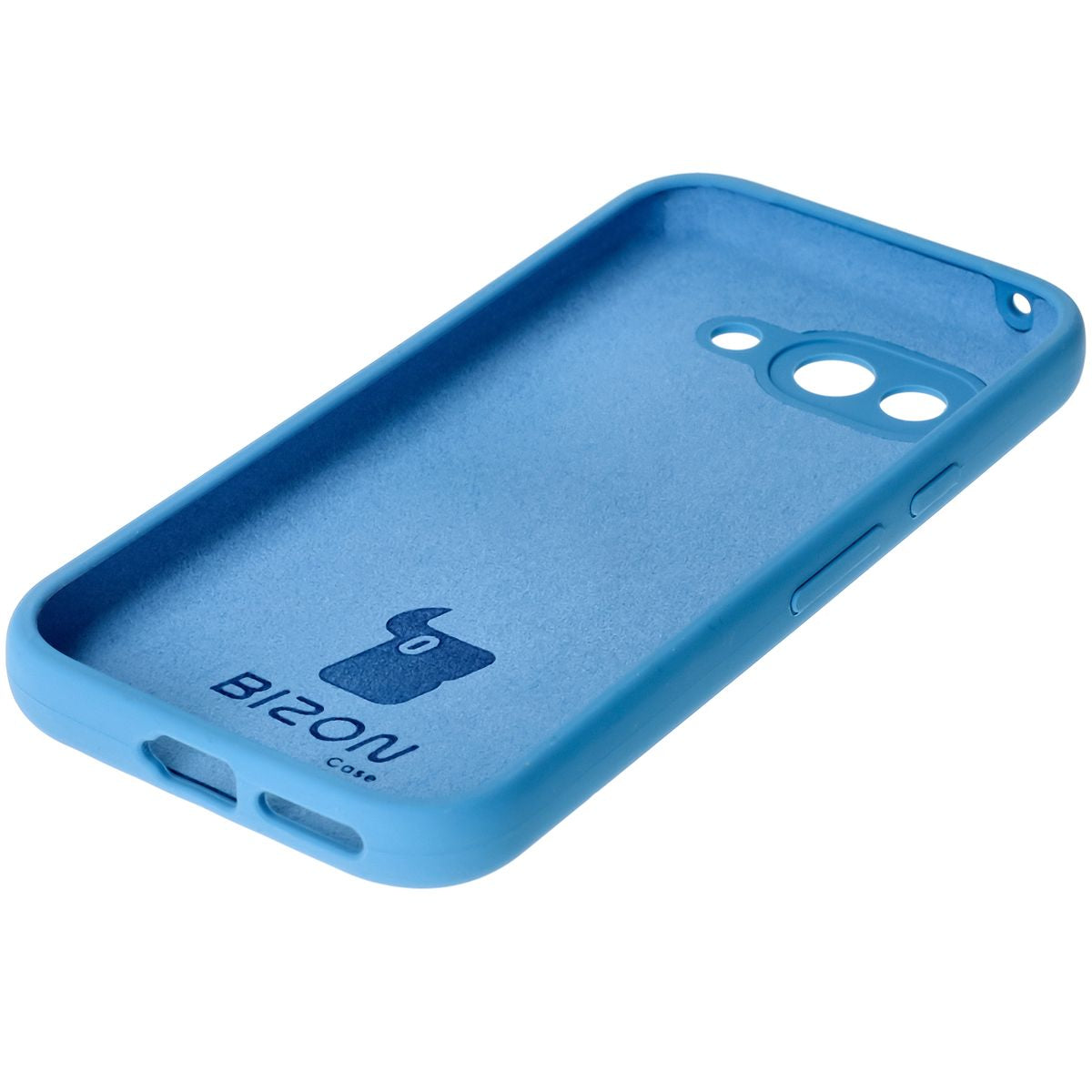 Silikon Handyhülle für Google Pixel 9a, Bizon Soft Case, Blau