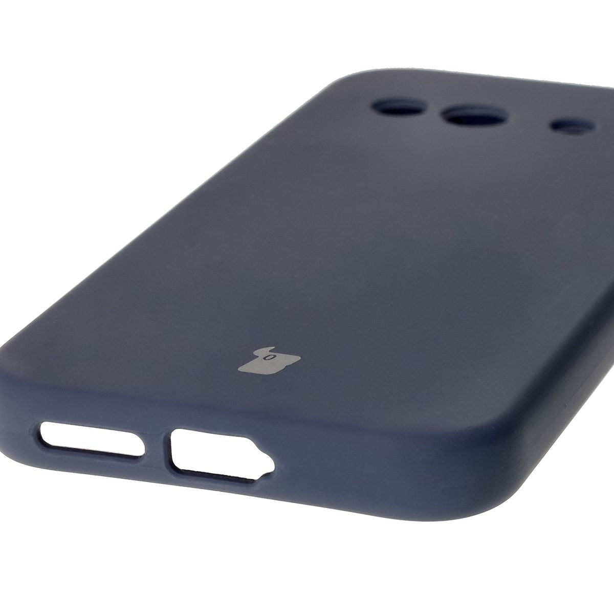 Silikon Handyhülle für Google Pixel 9a, Bizon Soft Case, Dunkelblau