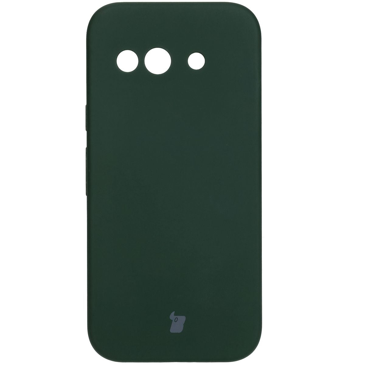 Silikon Handyhülle für Google Pixel 9a, Bizon Soft Case, Dunkelgrün