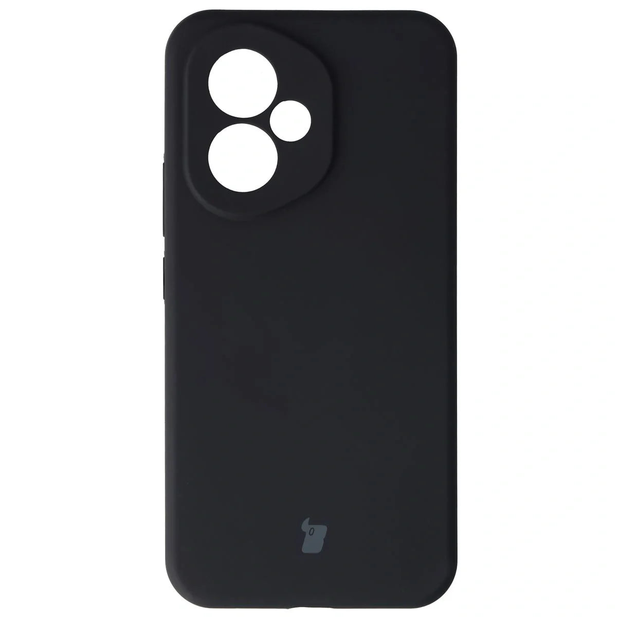 Silikon Handyhülle für Honor 400, Bizon Soft Case, Schwarz