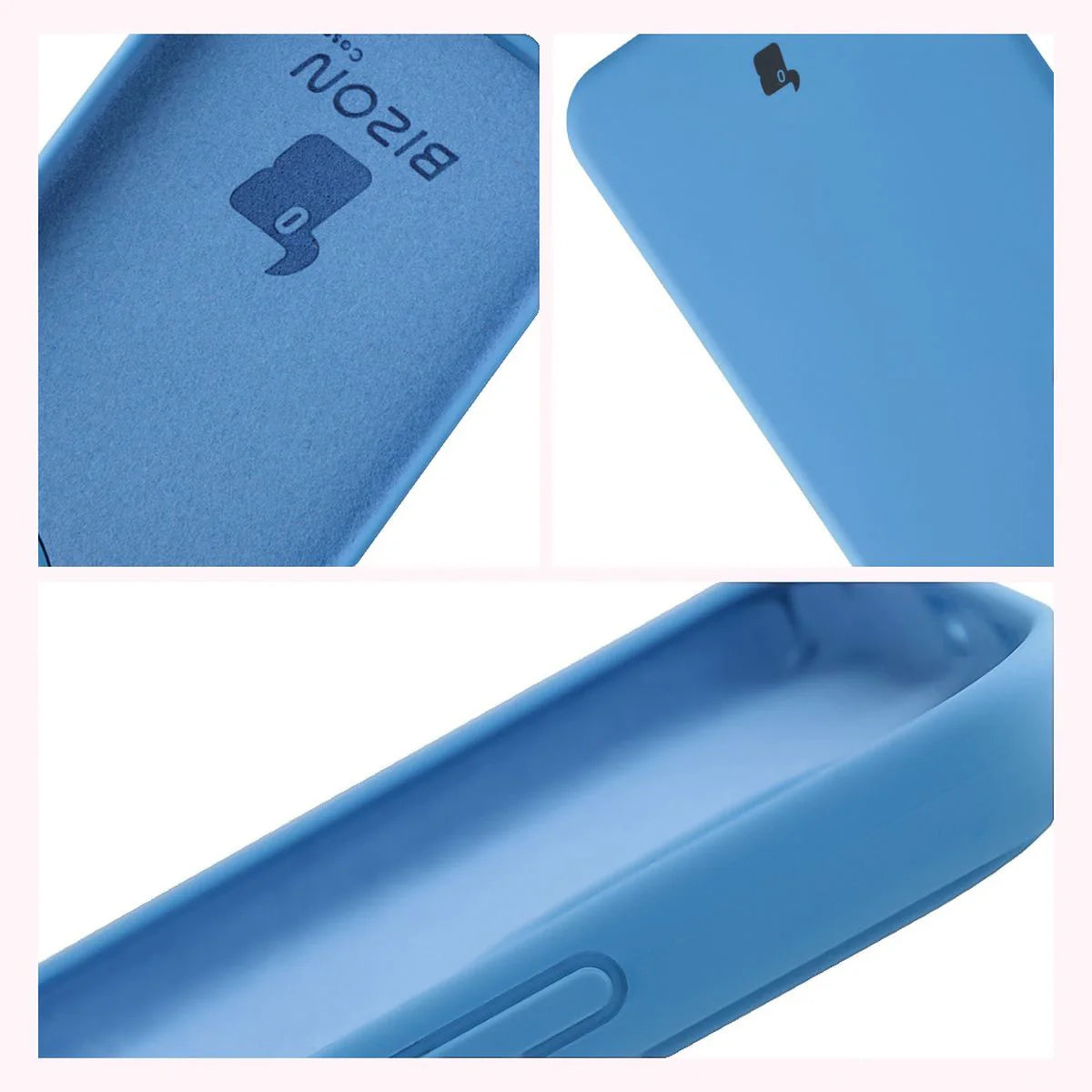 Silikon Handyhülle für Honor 400, Bizon Soft Case, Blau