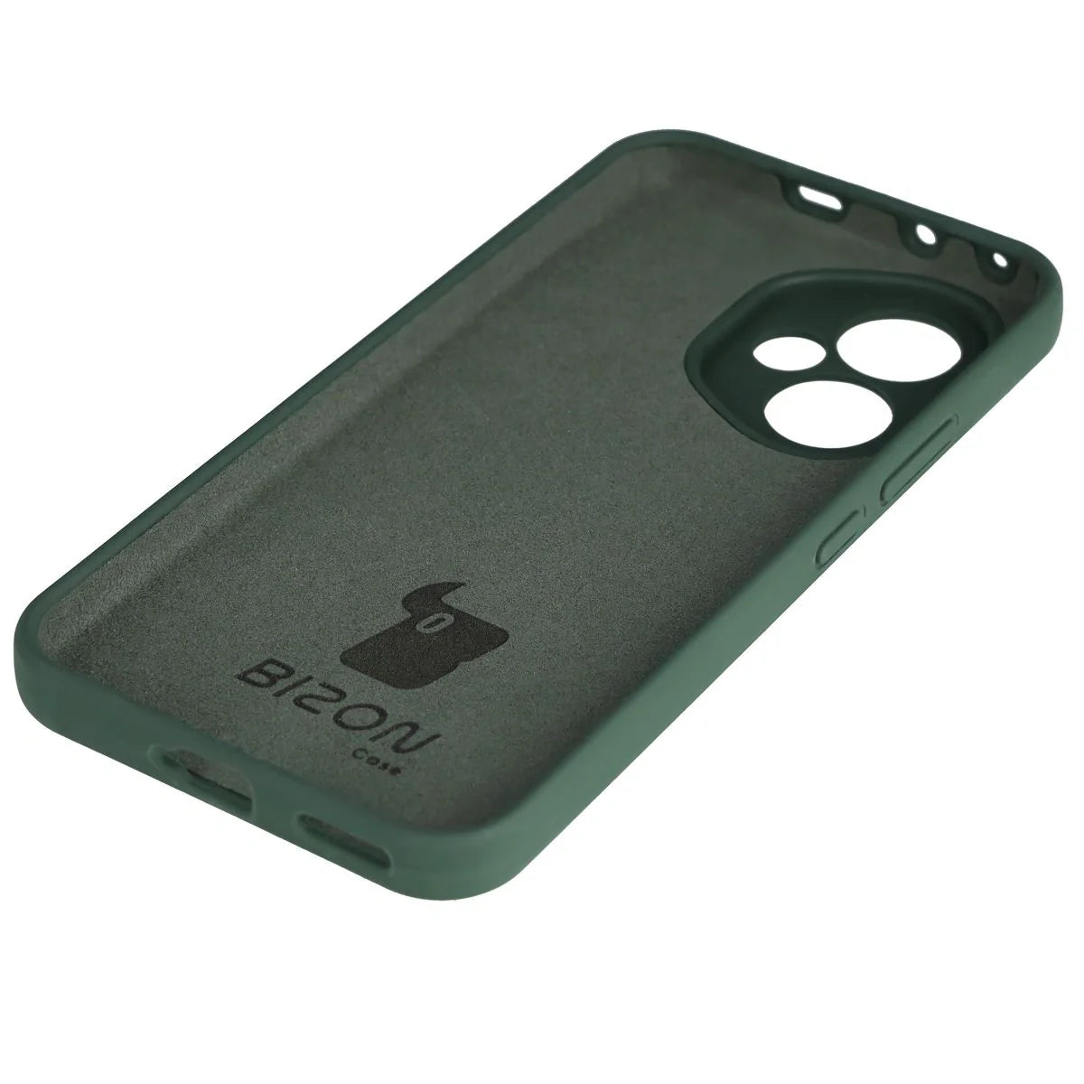 Silikon Handyhülle für Honor 400, Bizon Soft Case, Dunkelgrün