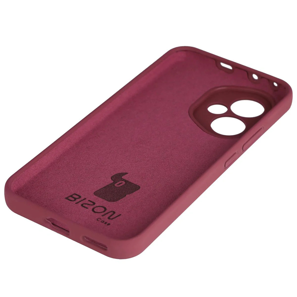 Silikon Handyhülle für Honor 400, Bizon Soft Case, Pflaumenfarbe