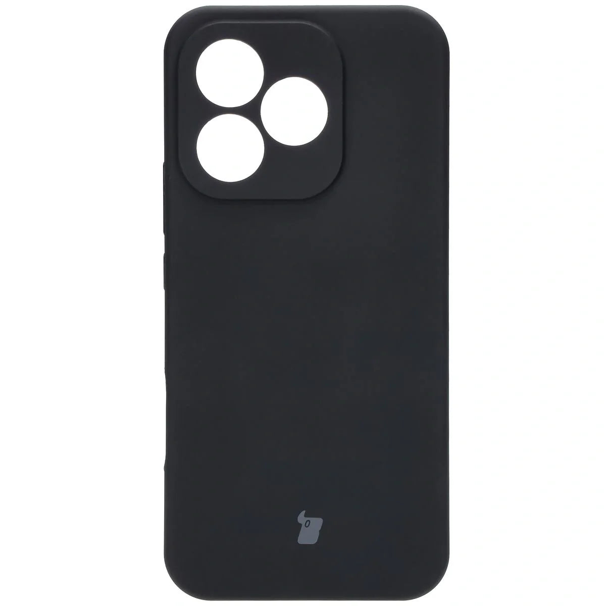 Silikon Handyhülle für Honor 400 Lite, Bizon Soft Case, Schwarz
