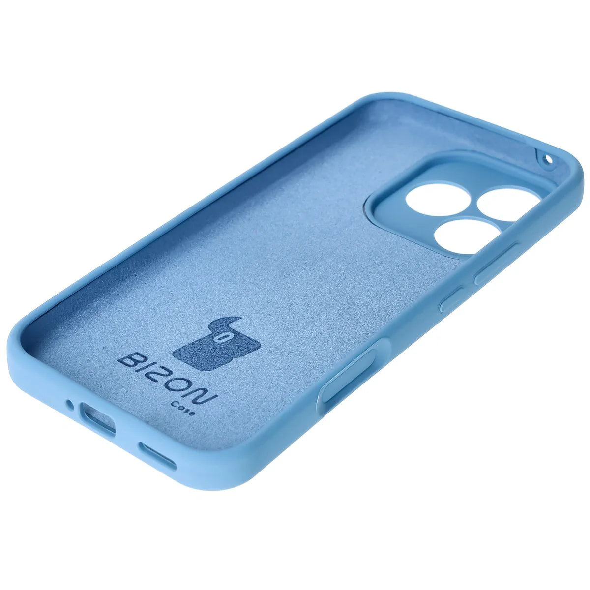 Silikon Handyhülle für Honor 400 Lite, Bizon Soft Case, Blau