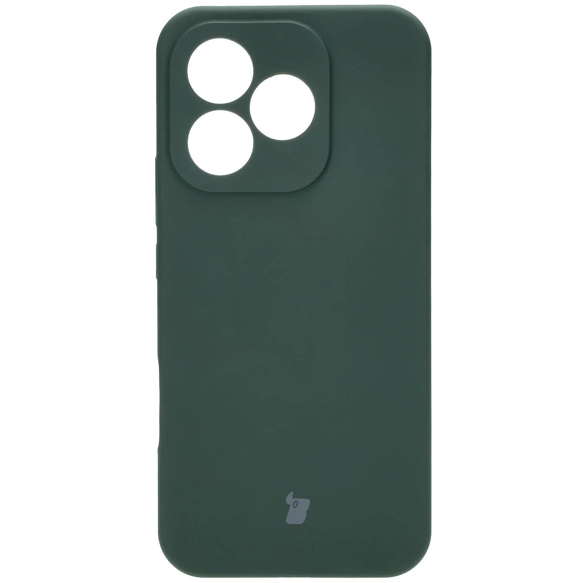 Silikon Handyhülle für Honor 400 Lite, Bizon Soft Case, Dunkelgrün