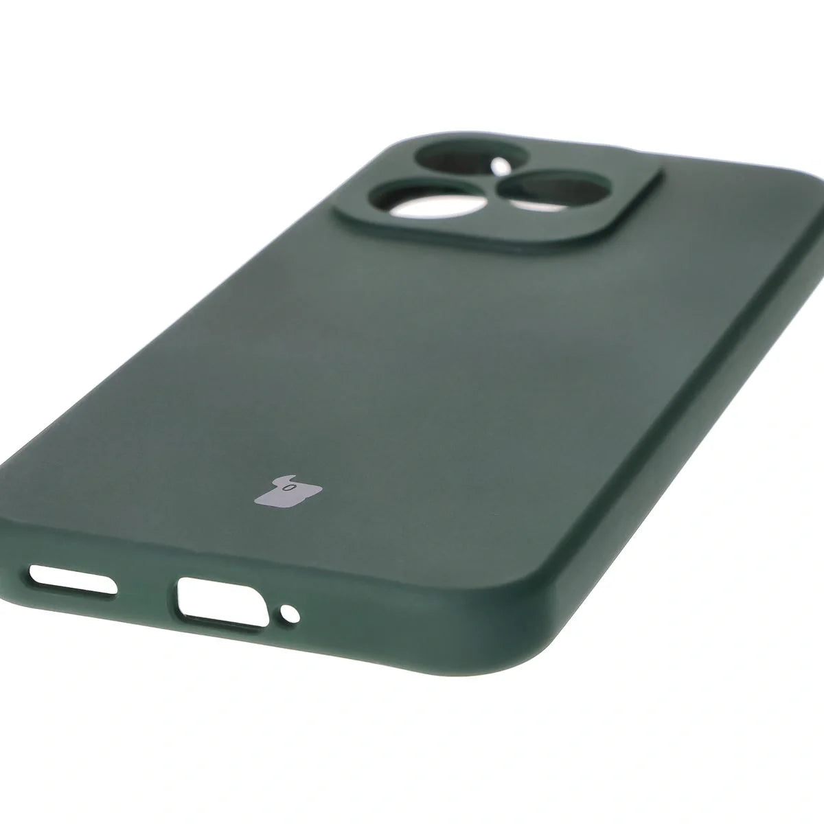 Silikon Handyhülle für Honor 400 Lite, Bizon Soft Case, Dunkelgrün