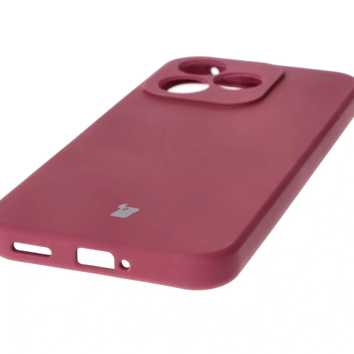 Silikon Handyhülle für Honor 400 Lite, Bizon Soft Case, Pflaumenfarbe