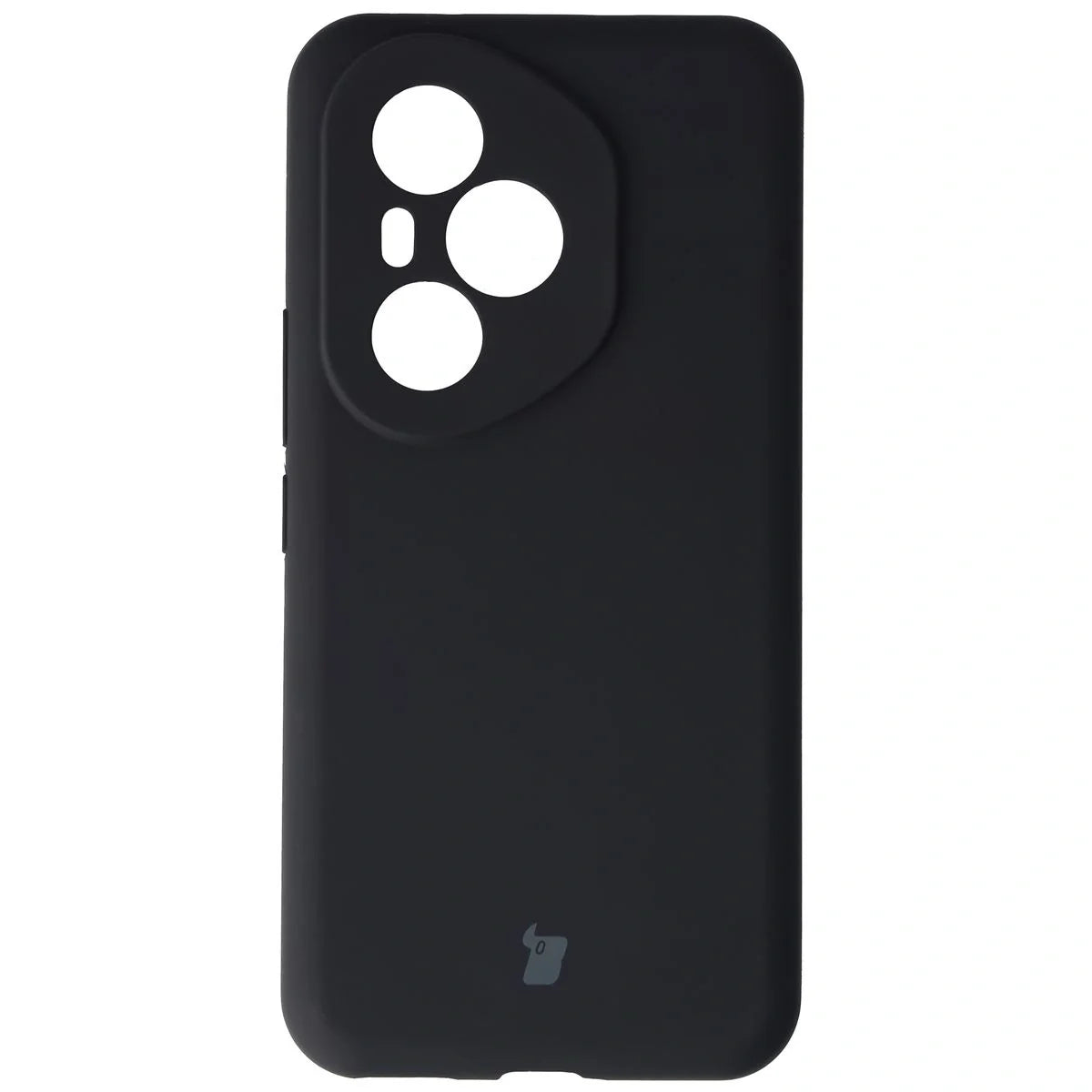 Silikon Handyhülle für Honor 400 Pro, Bizon Soft Case, Schwarz