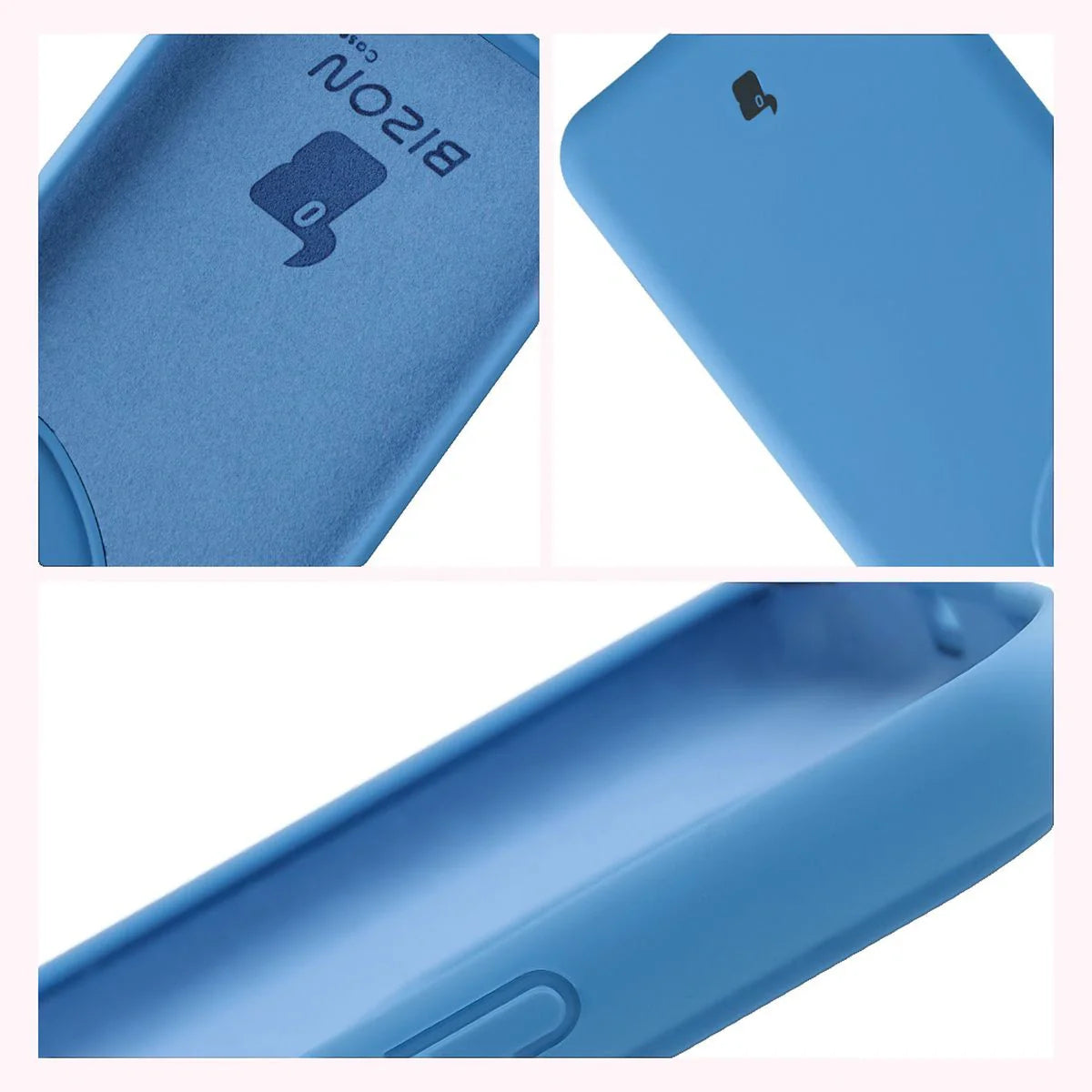 Silikon Handyhülle für Honor 400 Pro, Bizon Soft Case, Blau