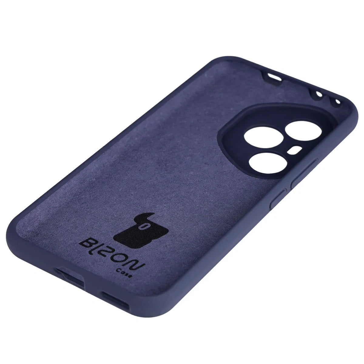 Silikon Handyhülle für Honor 400 Pro, Bizon Soft Case, Dunkelblau