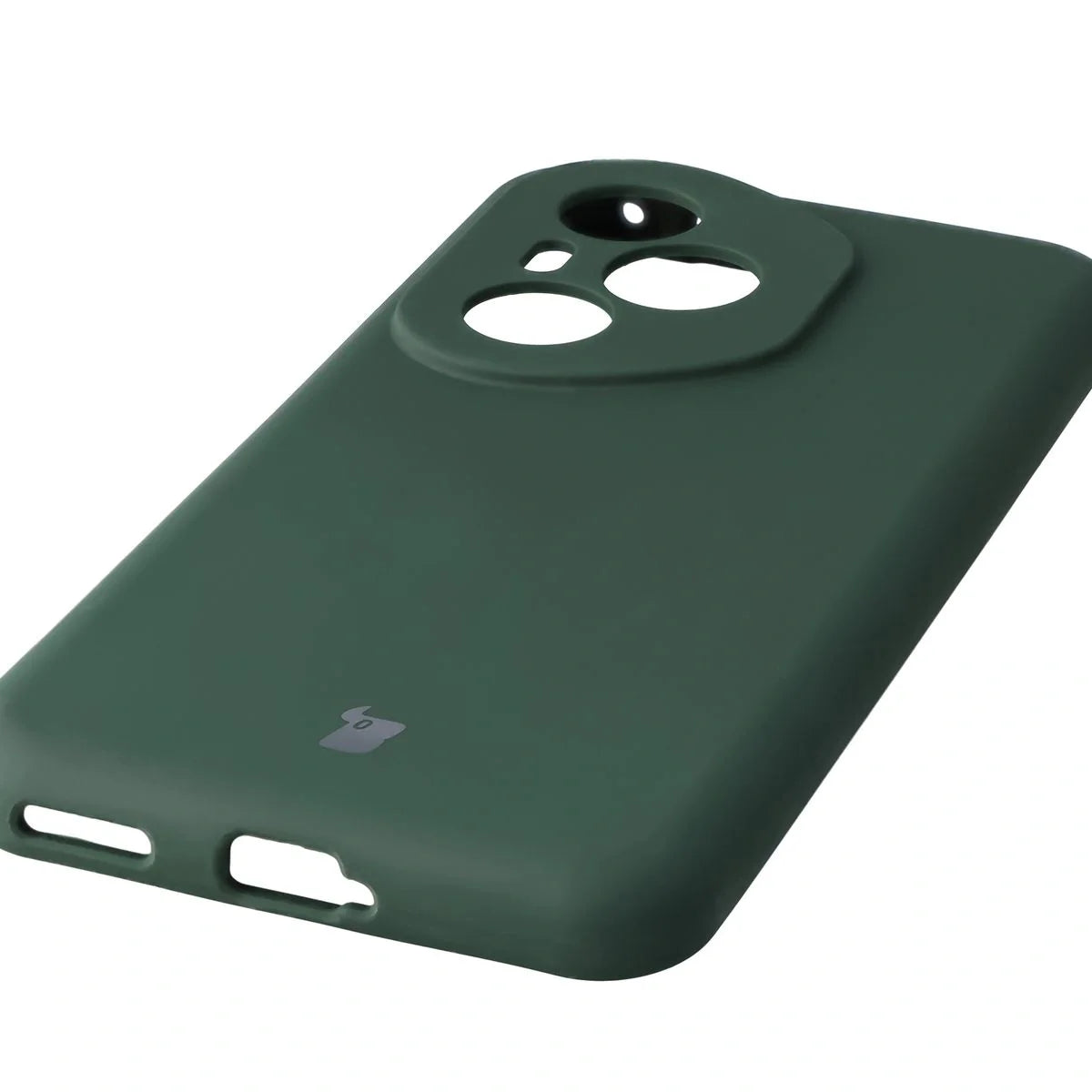 Silikon Handyhülle für Honor 400 Pro, Bizon Soft Case, Dunkelgrün