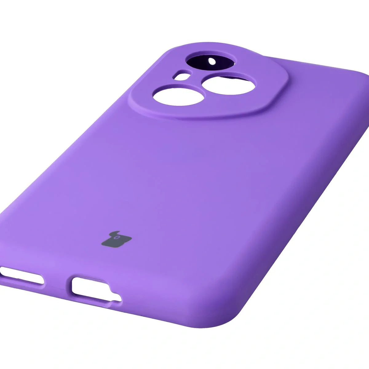 Silikon Handyhülle für Honor 400 Pro, Bizon Soft Case, Violett