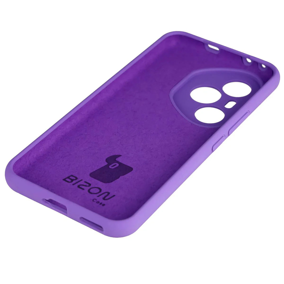 Silikon Handyhülle für Honor 400 Pro, Bizon Soft Case, Violett