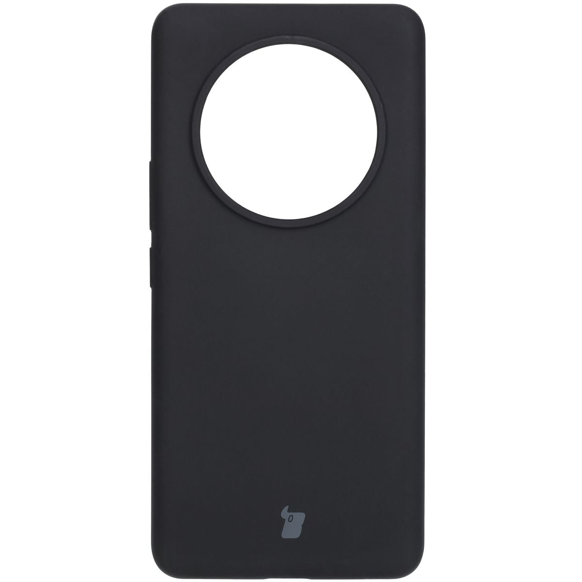 Silikon Handyhülle für Honor Magic7 Lite, Bizon Soft Case, Schwarz