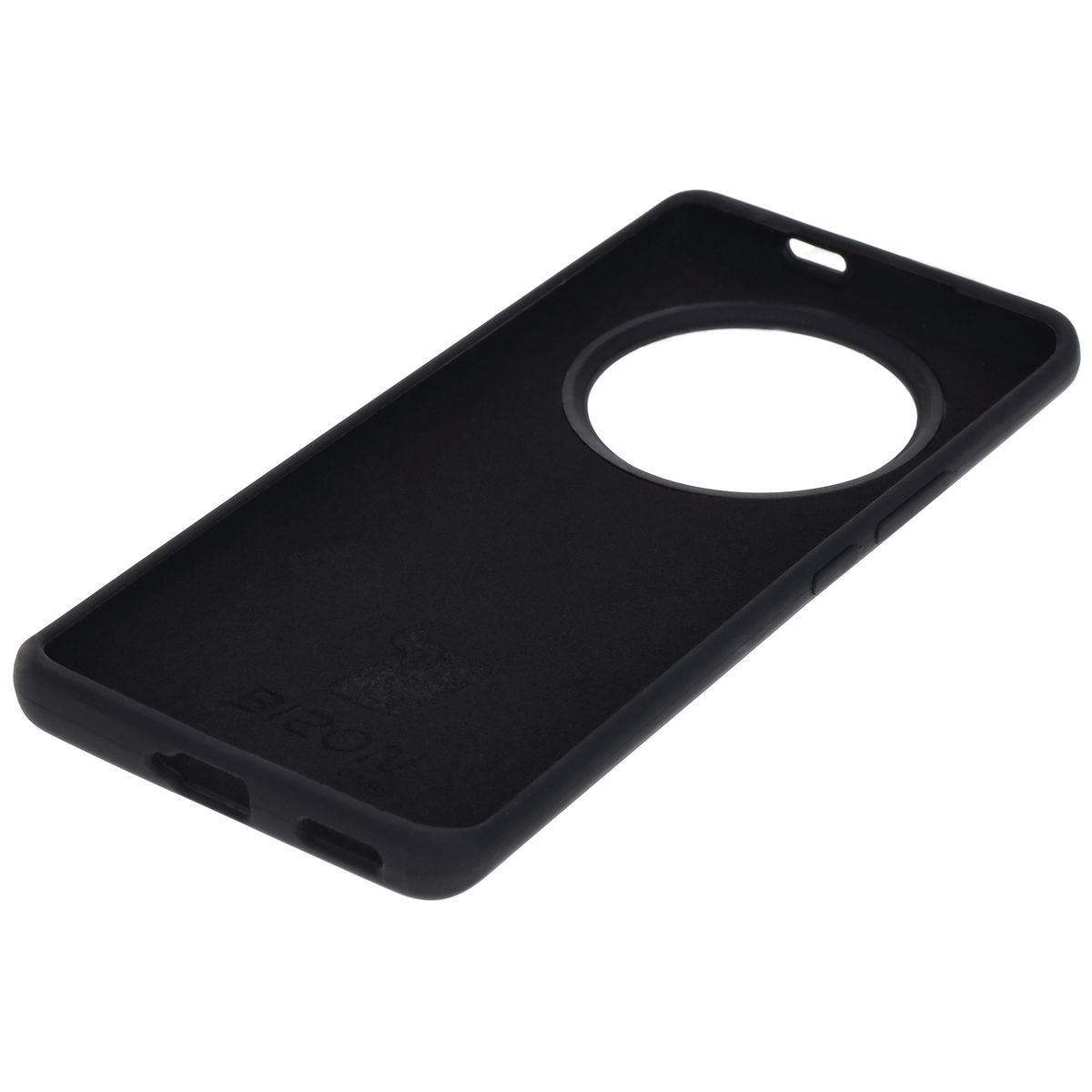 Silikon Handyhülle für Honor Magic7 Lite, Bizon Soft Case, Schwarz