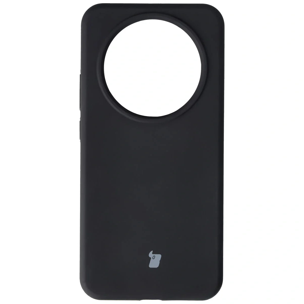 Silikon Handyhülle für Honor Magic8 Lite, Bizon Soft Case, Schwarz