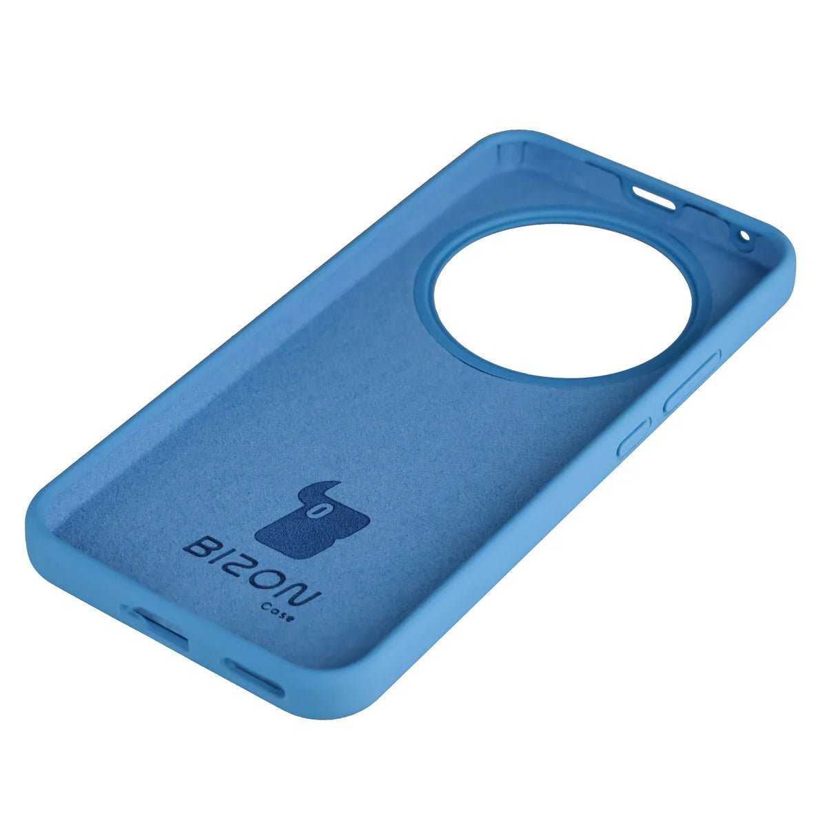 Silikon Handyhülle für Honor Magic8 Lite, Bizon Soft Case, Blau
