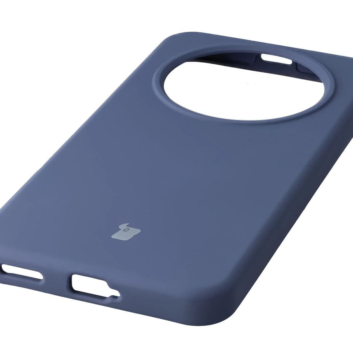 Silikon Handyhülle für Honor Magic8 Lite, Bizon Soft Case, Dunkelblau