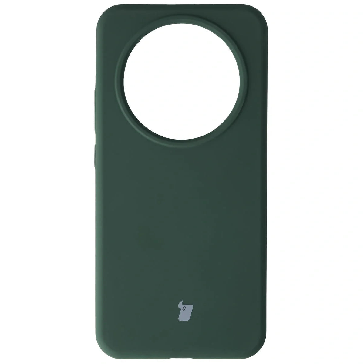 Silikon Handyhülle für Honor Magic8 Lite, Bizon Soft Case, Dunkelgrün