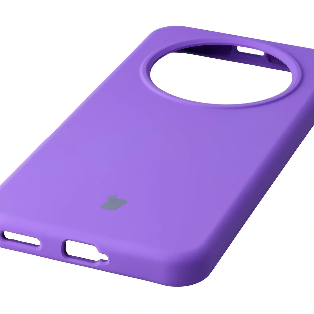Silikon Handyhülle für Honor Magic8 Lite, Bizon Soft Case, Violett