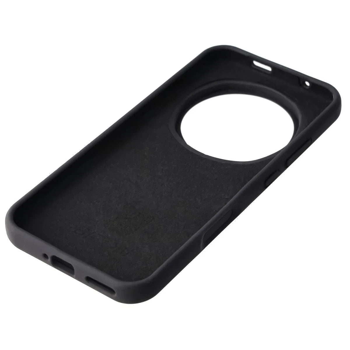 Silikon Handyhülle für Honor Magic8 Pro, Bizon Soft Case, Schwarz