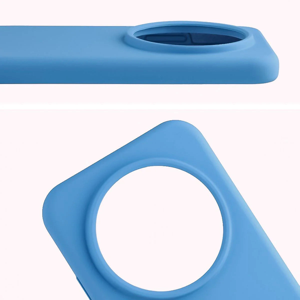 Silikon Handyhülle für Honor Magic8 Pro, Bizon Soft Case, Blau
