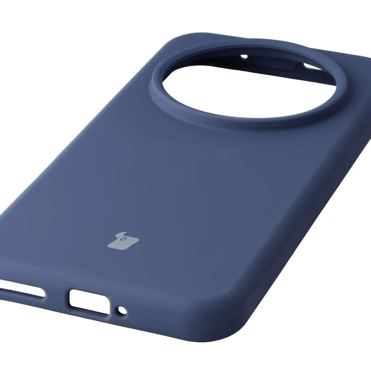Silikon Handyhülle für Honor Magic8 Pro, Bizon Soft Case, Dunkelblau