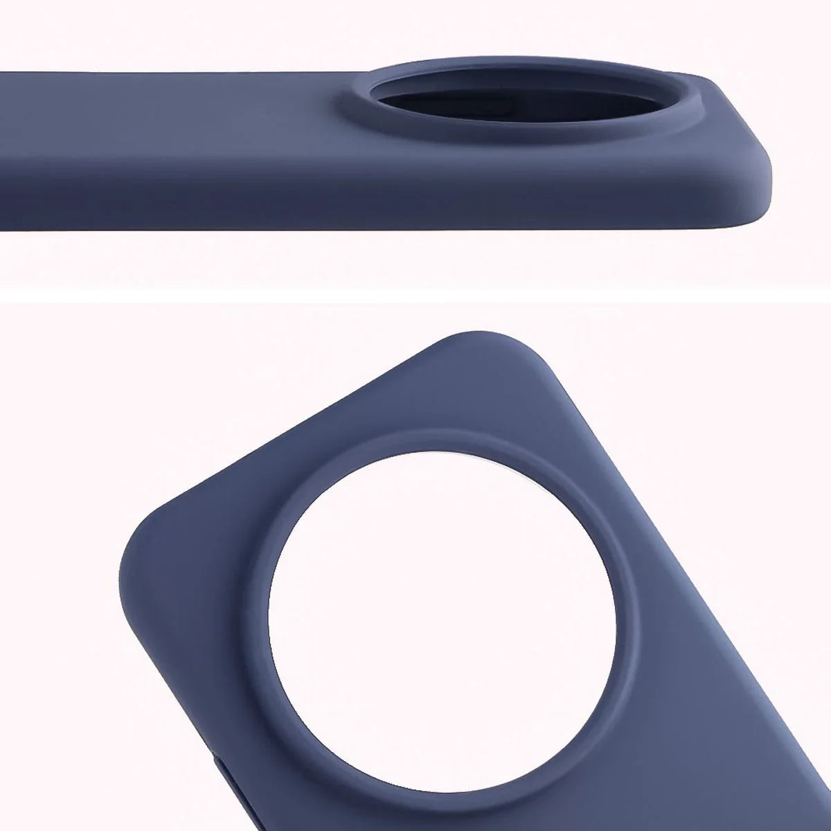 Silikon Handyhülle für Honor Magic8 Pro, Bizon Soft Case, Dunkelblau