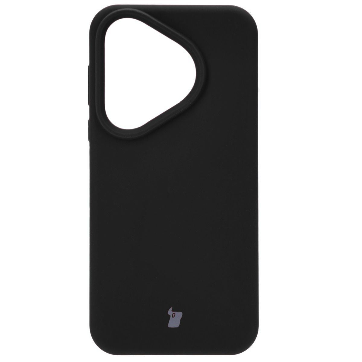Silikon Handyhülle für Huawei Pura 70, Bizon Soft Case, Schwarz