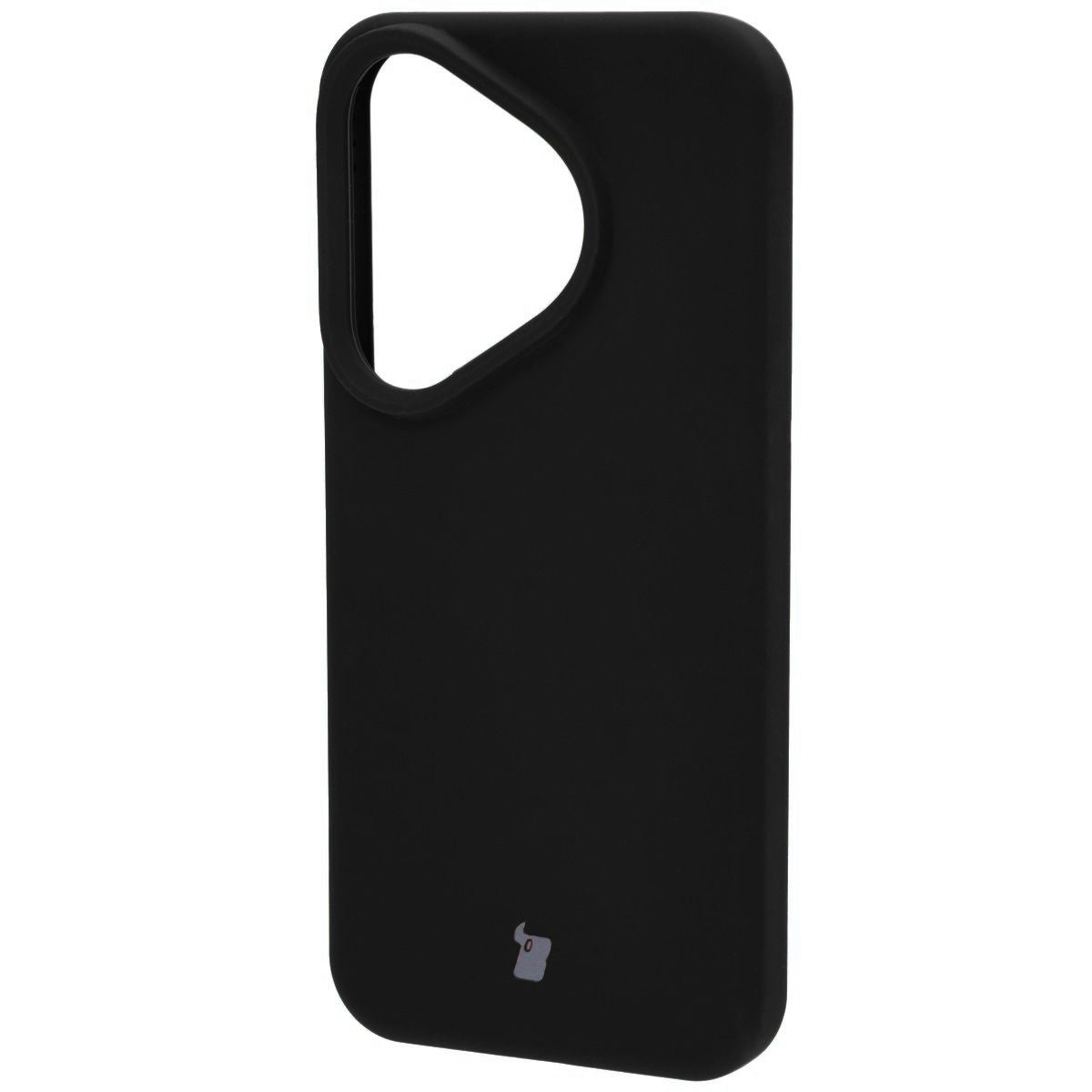Silikon Handyhülle für Huawei Pura 70, Bizon Soft Case, Schwarz
