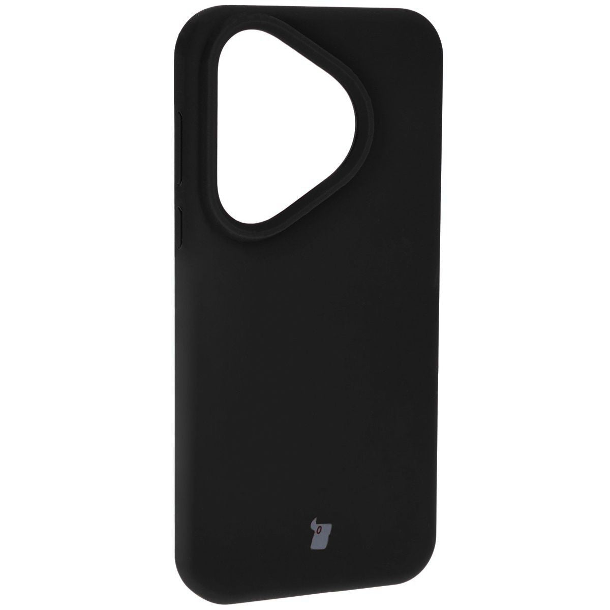 Silikon Handyhülle für Huawei Pura 70, Bizon Soft Case, Schwarz