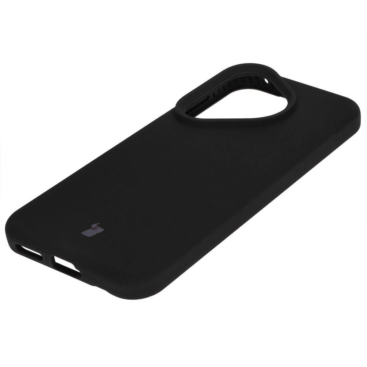 Silikon Handyhülle für Huawei Pura 70, Bizon Soft Case, Schwarz