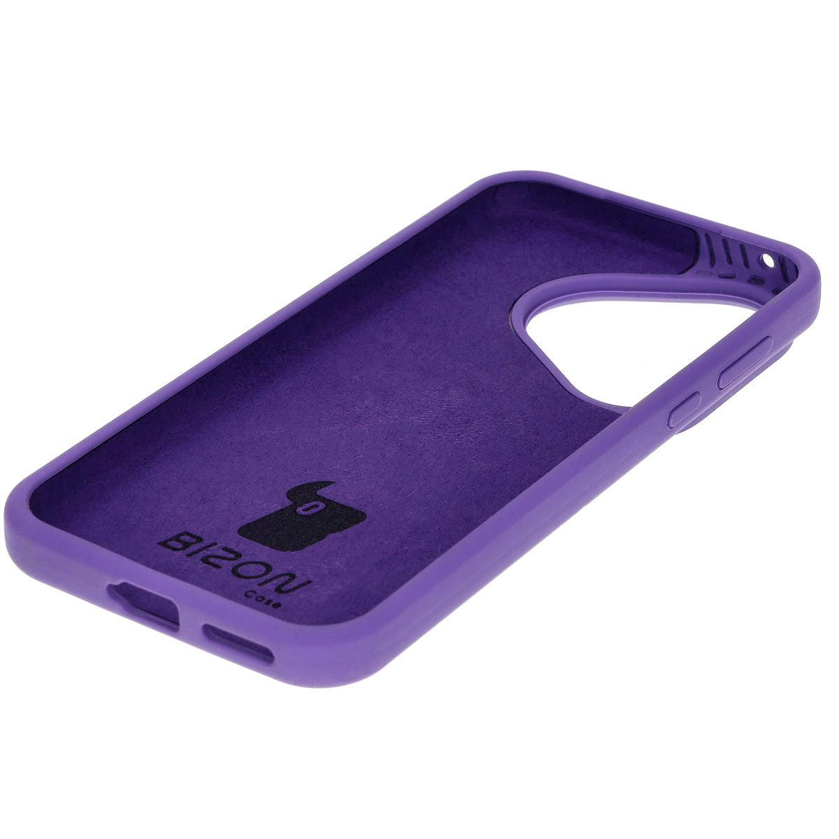 Silikon Handyhülle für Huawei Pura 70, Bizon Soft Case, Violett
