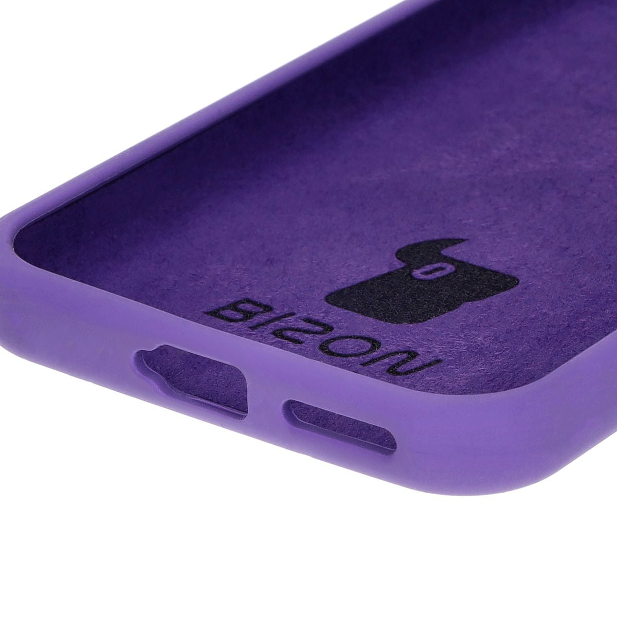 Silikon Handyhülle für Huawei Pura 70, Bizon Soft Case, Violett