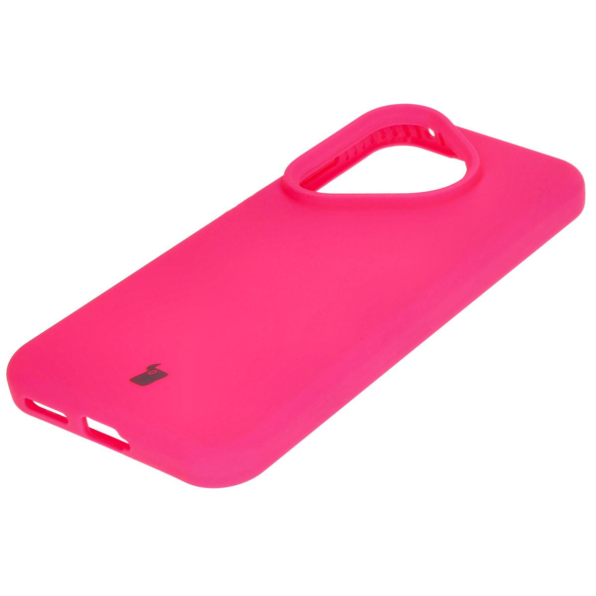 Silikon Handyhülle für Huawei Pura 70, Bizon Soft Case, Neon-Pink