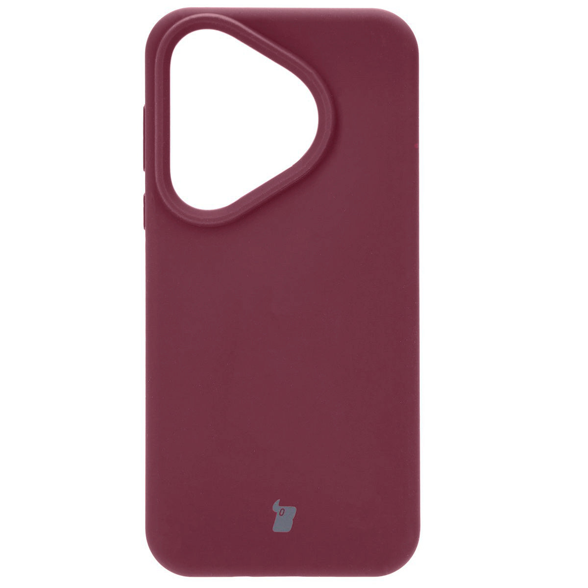 Silikon Handyhülle für Huawei Pura 70, Bizon Soft Case, Pflaumenfarbe