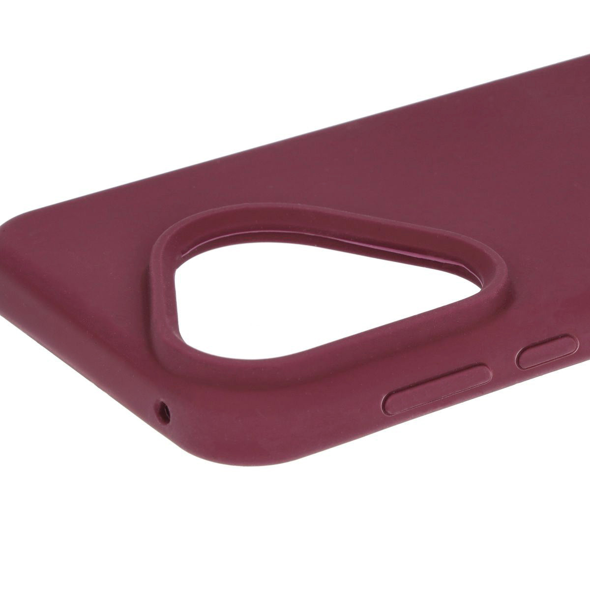 Silikon Handyhülle für Huawei Pura 70, Bizon Soft Case, Pflaumenfarbe