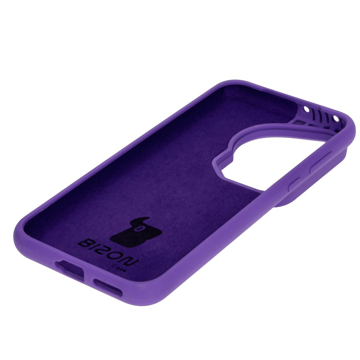 Silikon Handyhülle für Huawei Pura 70 Ultra, Bizon Soft Case, Violett