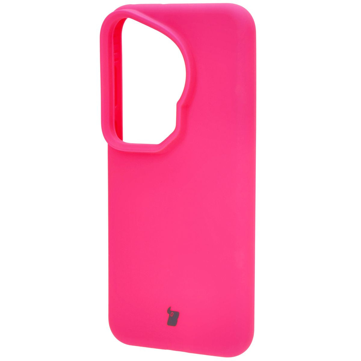 Silikon Handyhülle für Huawei Pura 70 Ultra, Bizon Soft Case, Neon-Pink