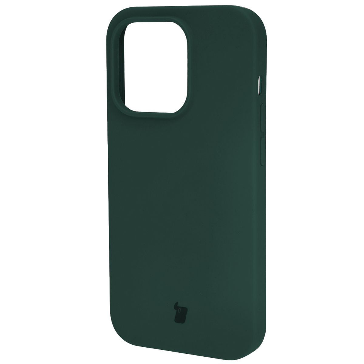 Silikon Schutzhülle für iPhone 14 Pro, Bizon Soft Case, Dunkelgrün