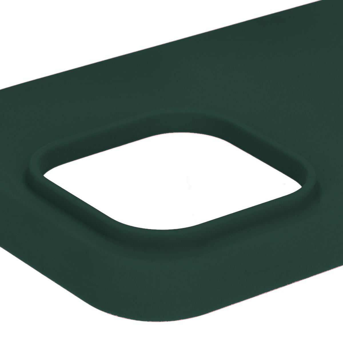 Silikon Schutzhülle für iPhone 14 Pro, Bizon Soft Case, Dunkelgrün