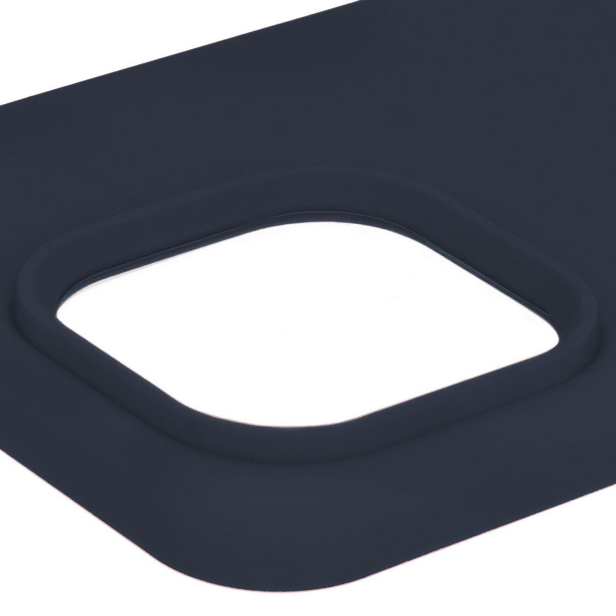 Silikon Handyhülle für iPhone 15 Pro Max, Bizon Soft Case, Dunkelblau