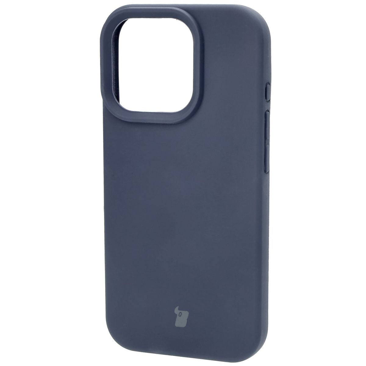 Silikon Handyhülle für iPhone 16 Pro, Bizon Soft Case, Dunkelblau
