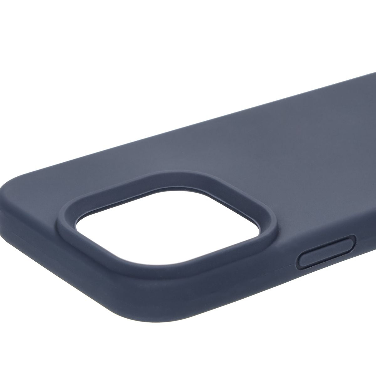 Silikon Handyhülle für iPhone 16 Pro, Bizon Soft Case, Dunkelblau