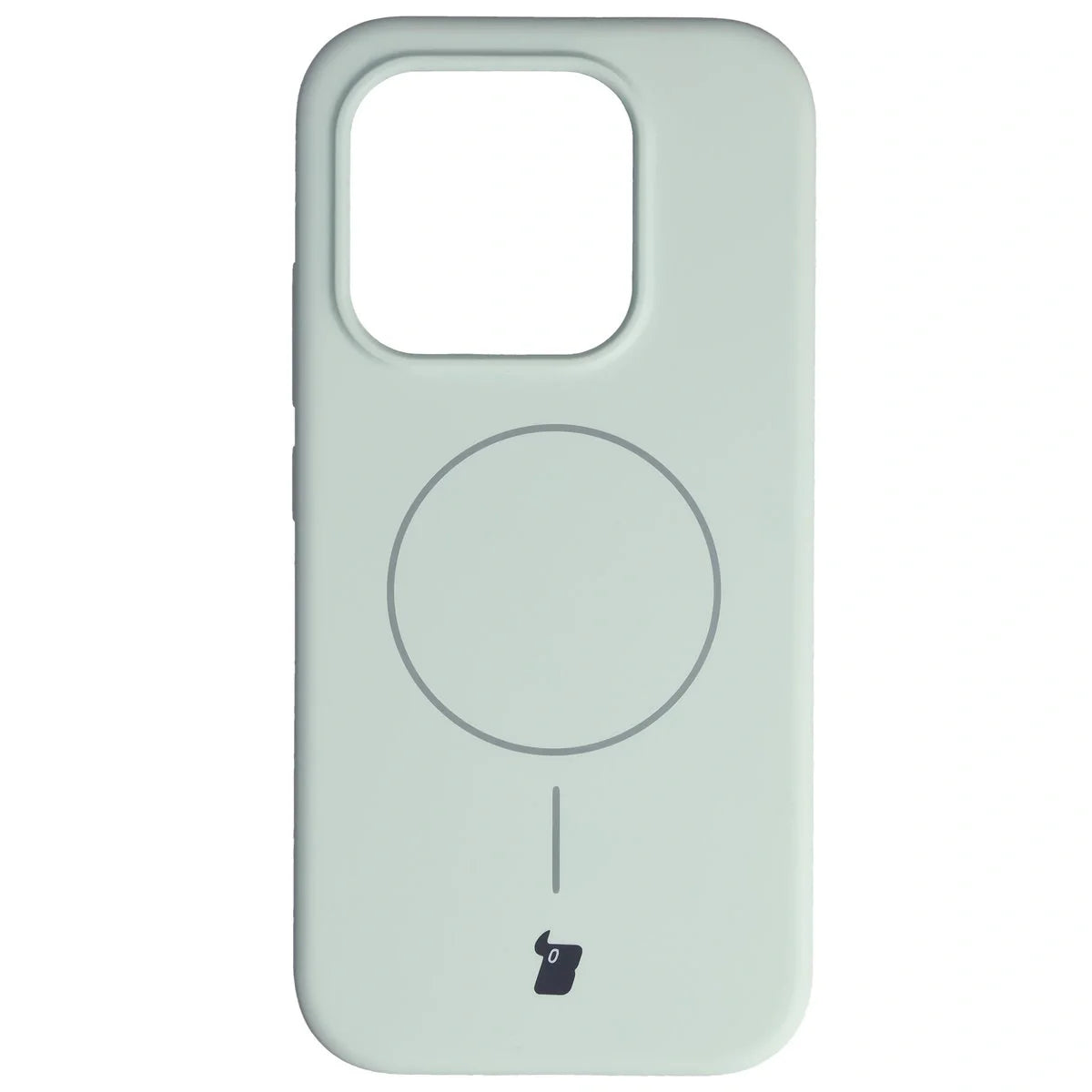 Silikon Handyhülle mit Magnetring für Xiaomi 17, Bizon Soft Case Magnetic, Pistazienfarben