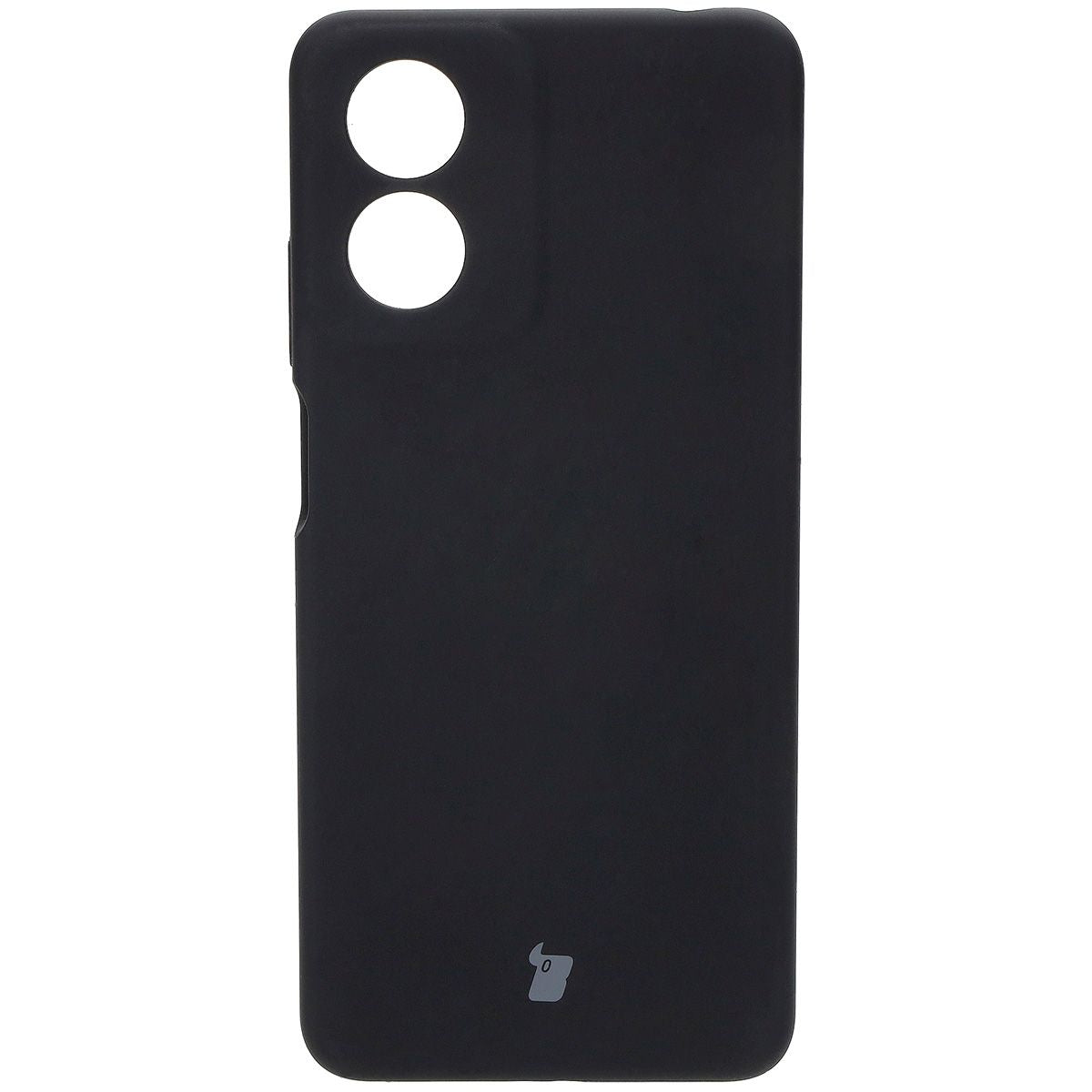 Silikon Handyhülle für Motorola Moto G04, Bizon Soft Case, Schwarz